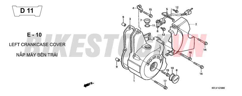 E-10_NẮP MÁY BÊN TRÁI